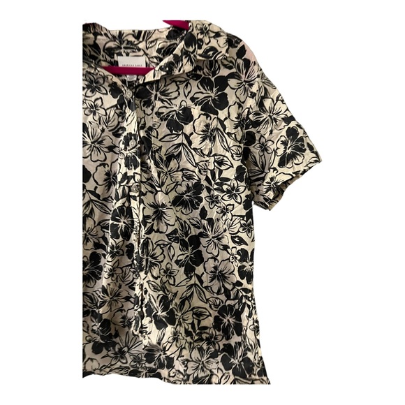 American Eagle Outfitters Tropical Button-Up Resort Shirt Floral Tropical Men M - Picture 7 of 16